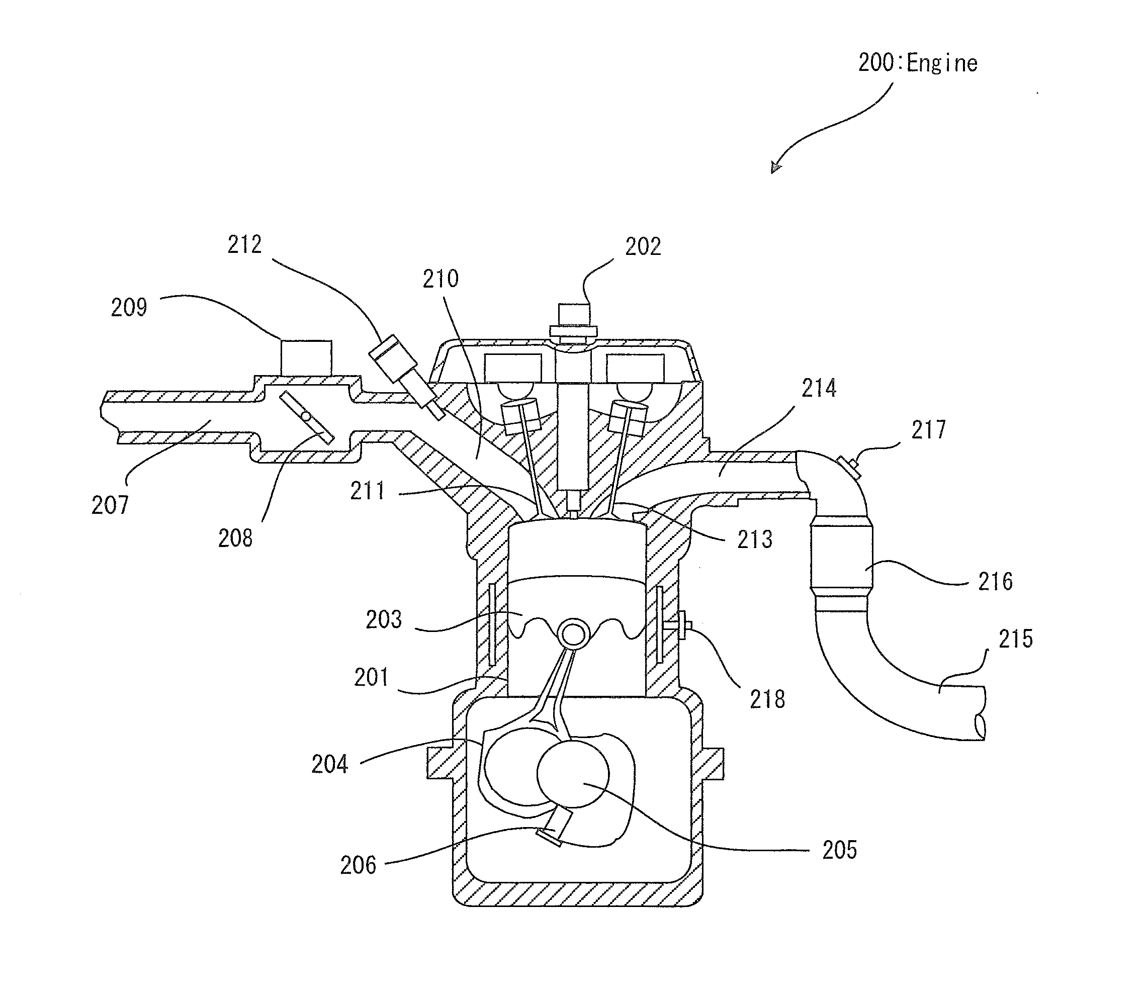 Stop control apparatus for internal combustion engine