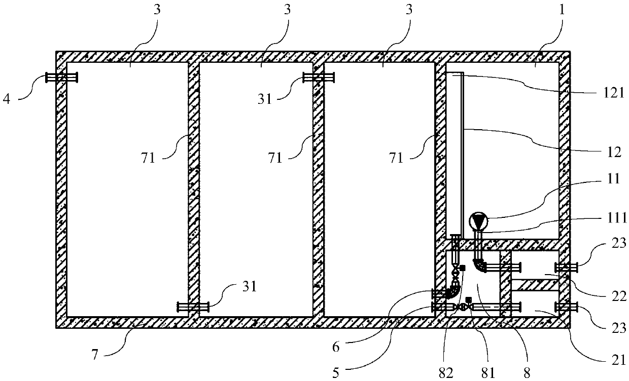 Disintegration tank with shock resistance