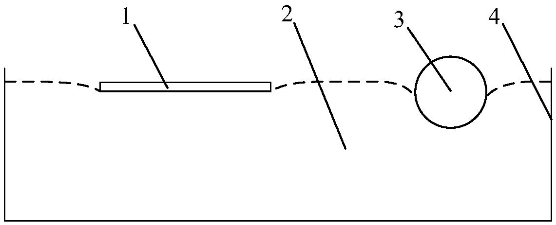 Method and device for conveying micro-component on liquid surface based on magnetic drive microrobot