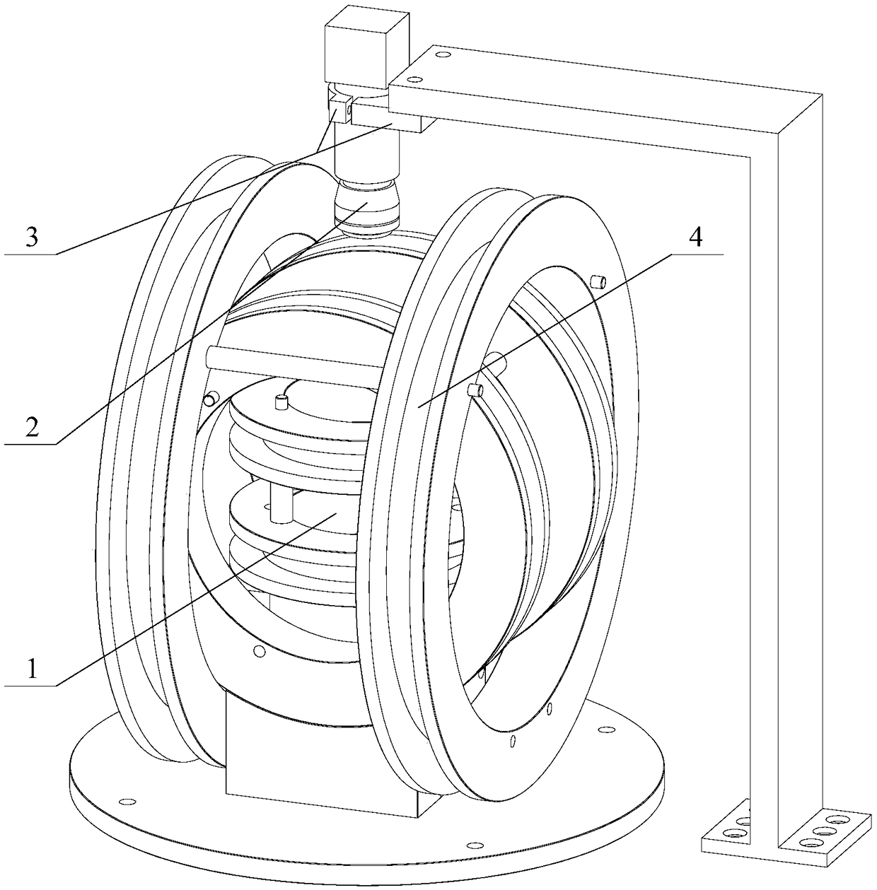 Method and device for conveying micro-component on liquid surface based on magnetic drive microrobot