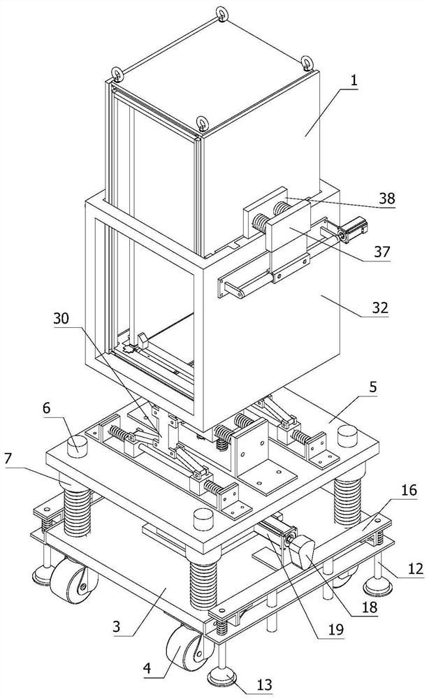 Network server installation cabinet