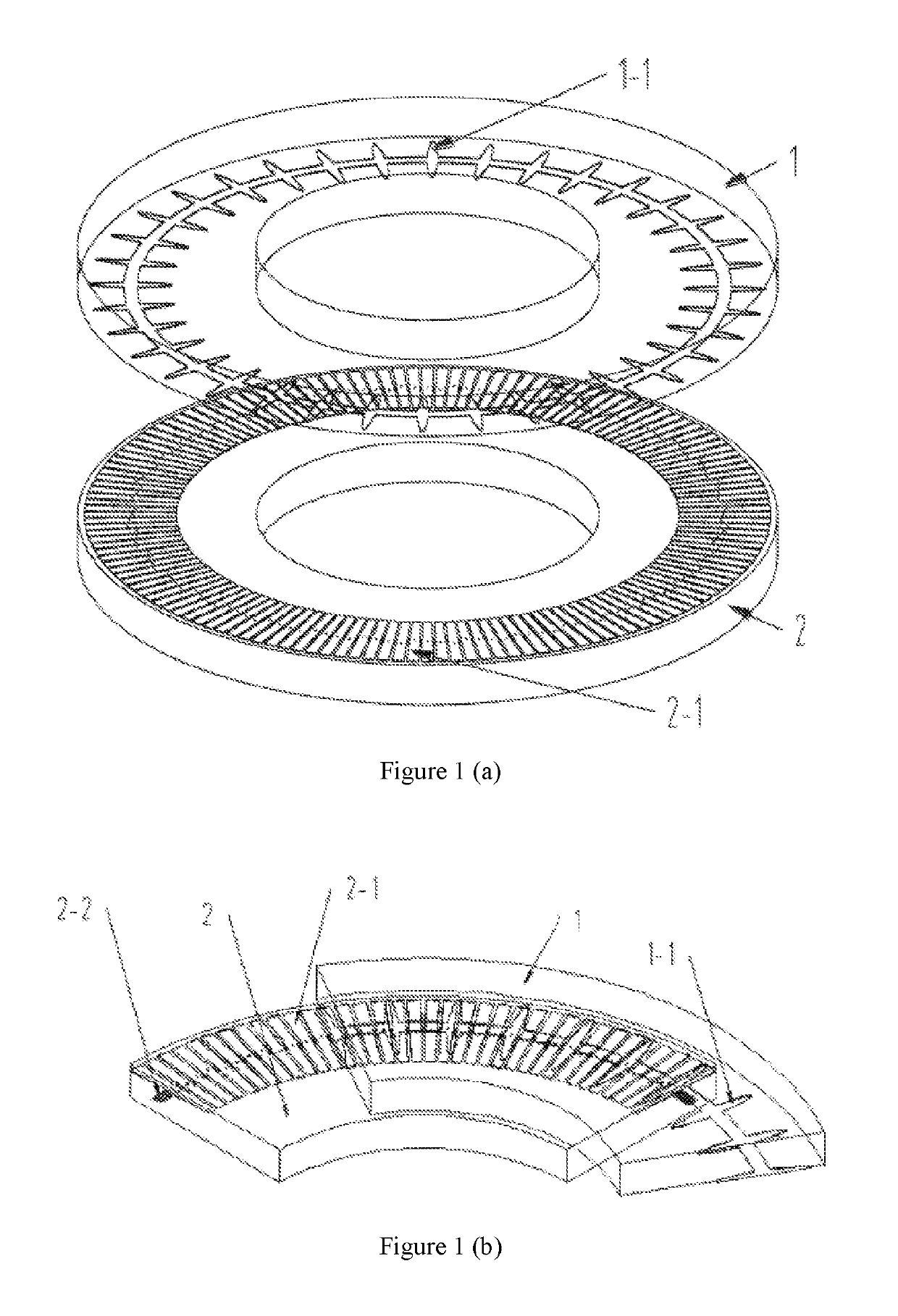 Electric field type time-grating angular displacement sensors