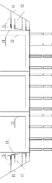 Method for reducing side load influence