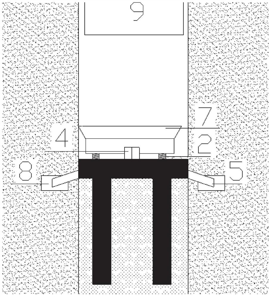 Local prefabricated diaphragm wall guide wall under underground facilities and construction method