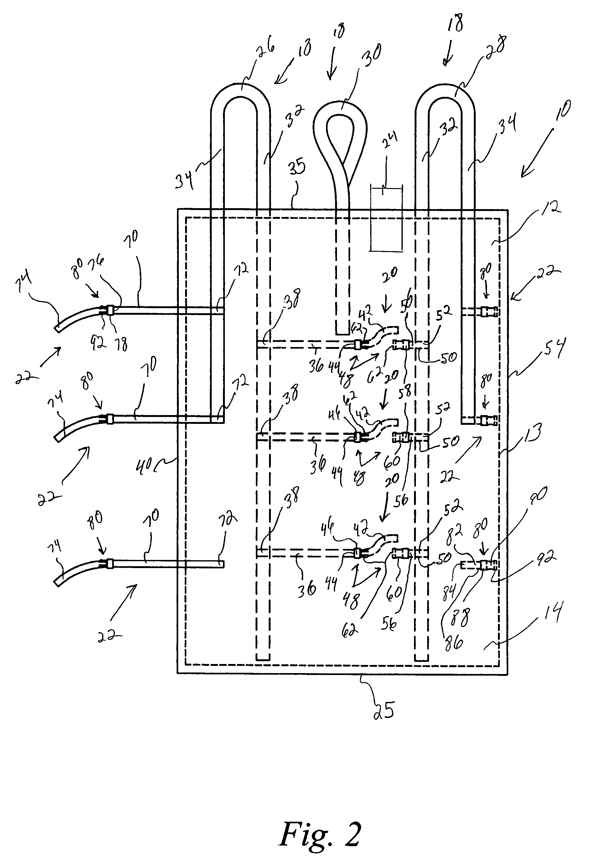 Device for manually transporting a carcass