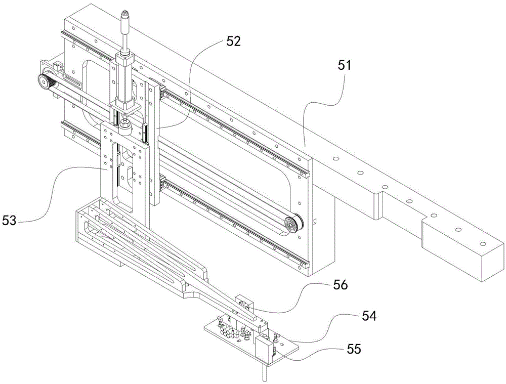 Online automatic board cutting device