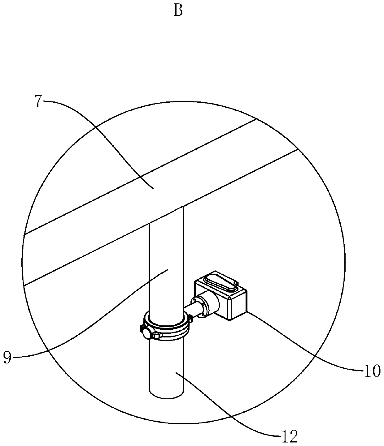 Permeable road and construction method thereof