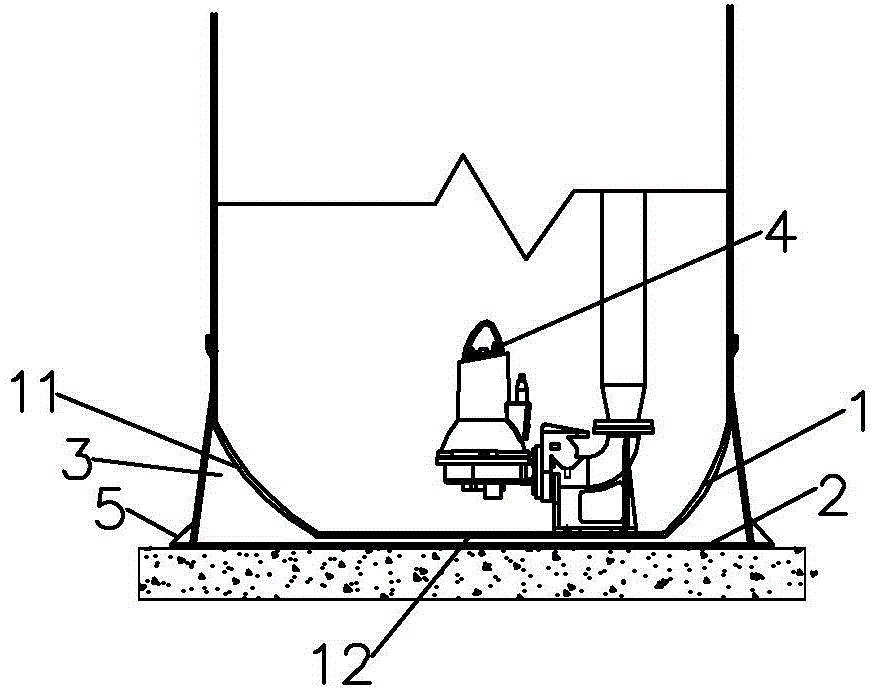 Prefabricated pump station base