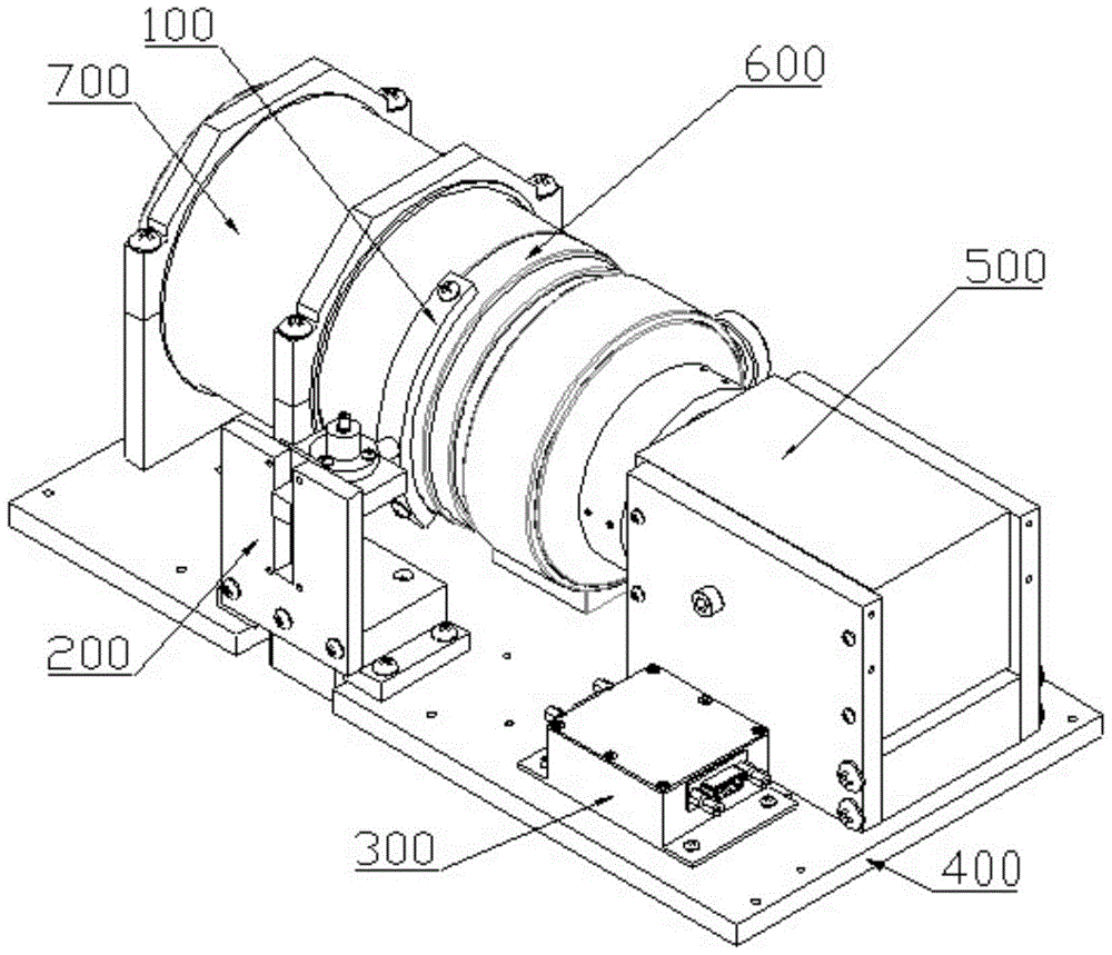 Satellite remote sensing camera focusing device and focusing method