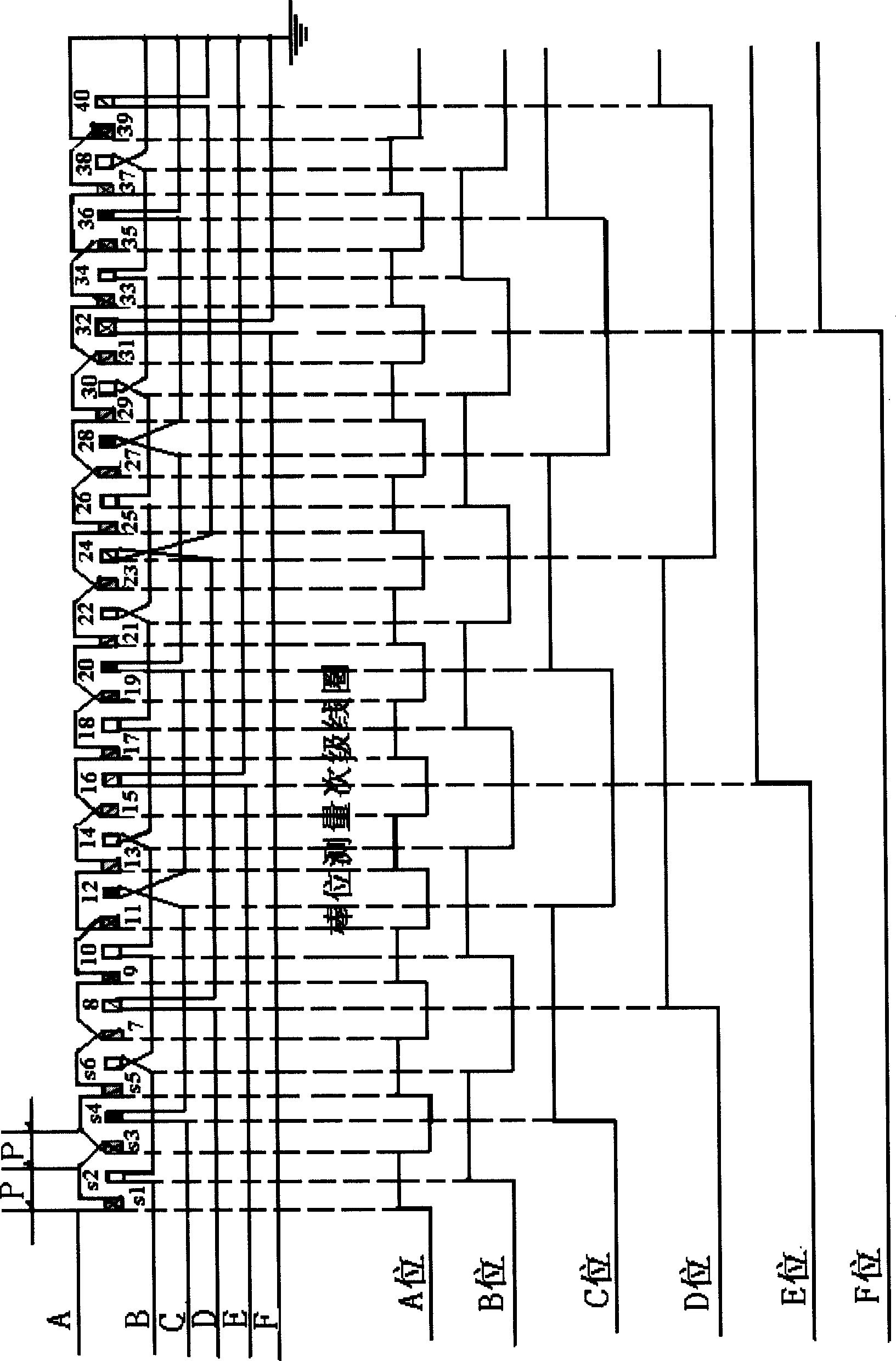 Method for integrally winding pressurized-water reactor nuclear power plant winding connectionless point stick location probe coil