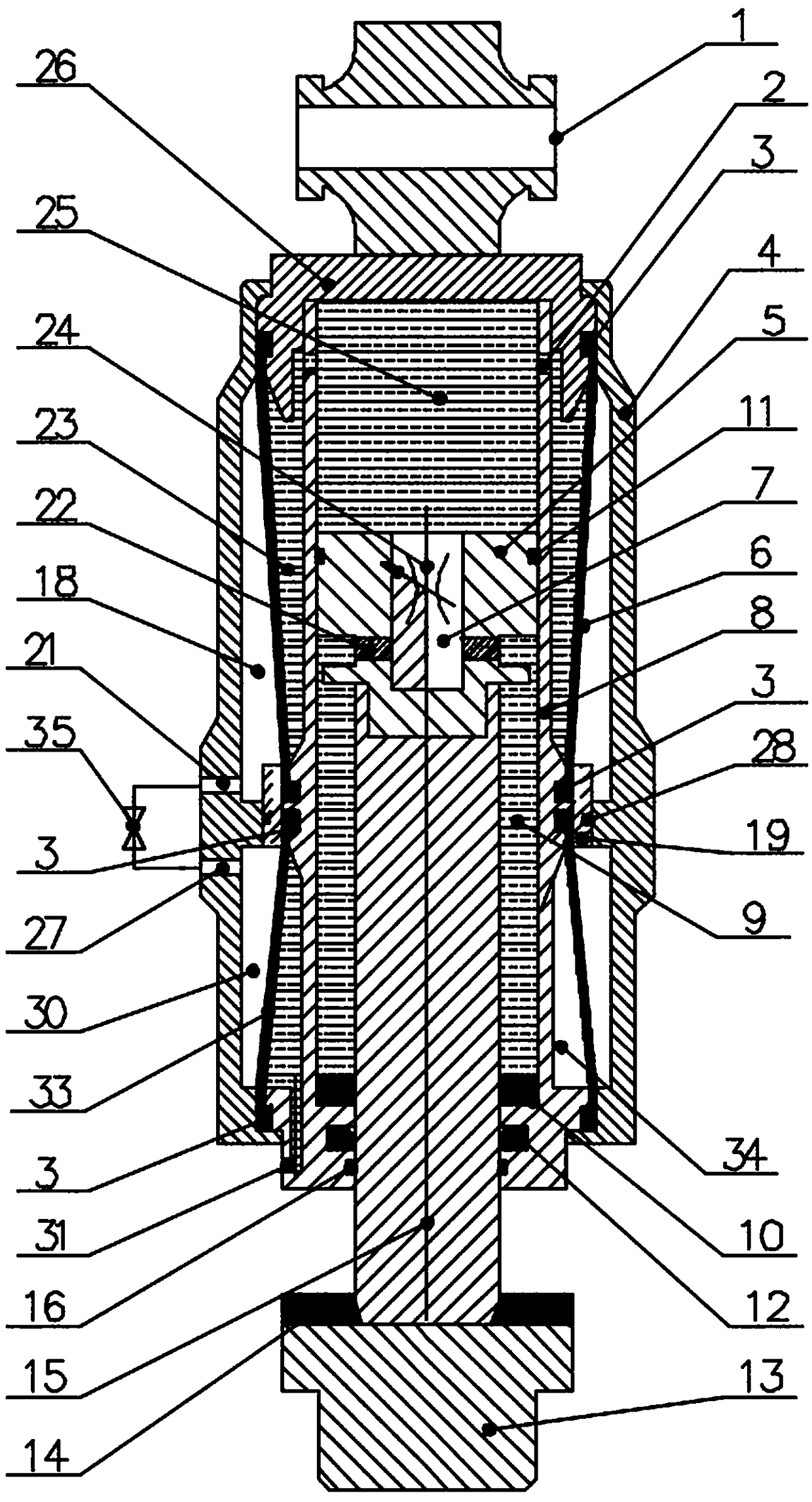 Vehicle hanger bracket double-capsule alter-rigidity gas spring