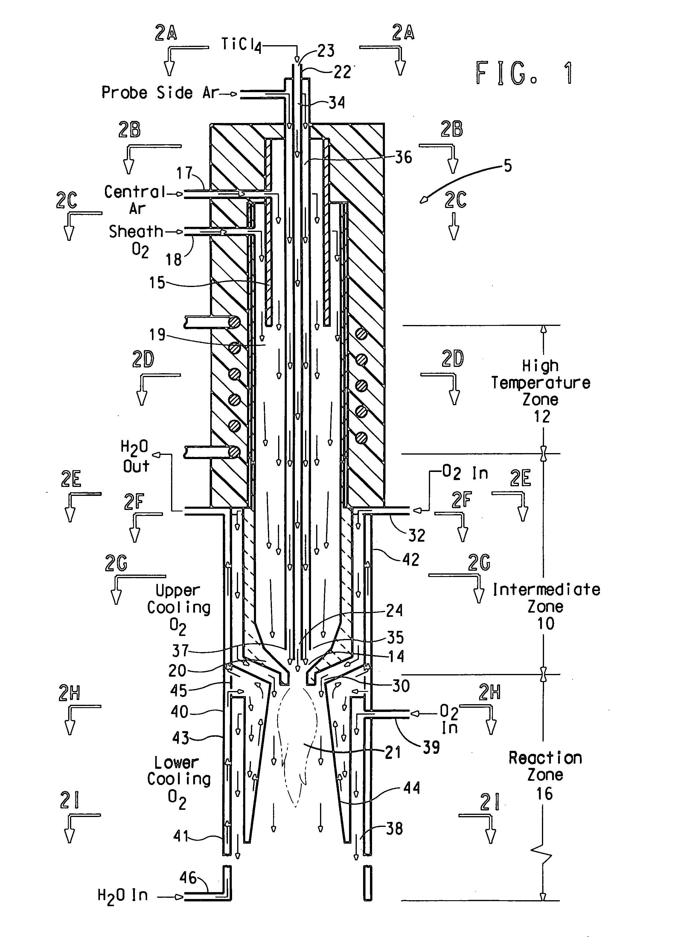 Process for making metal oxide nanoparticles