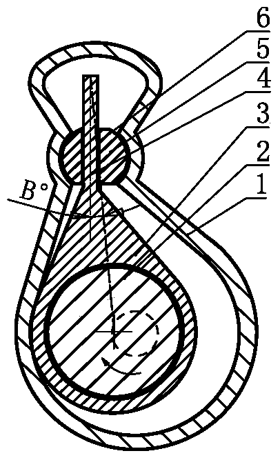 Offset rod spacer fluid mechanism and device including the same