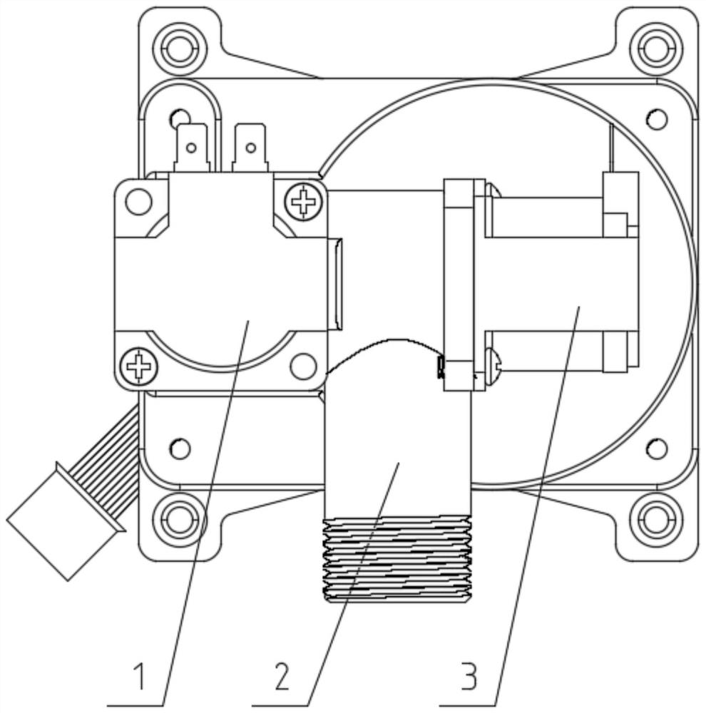 Intelligent gas adjusting valve