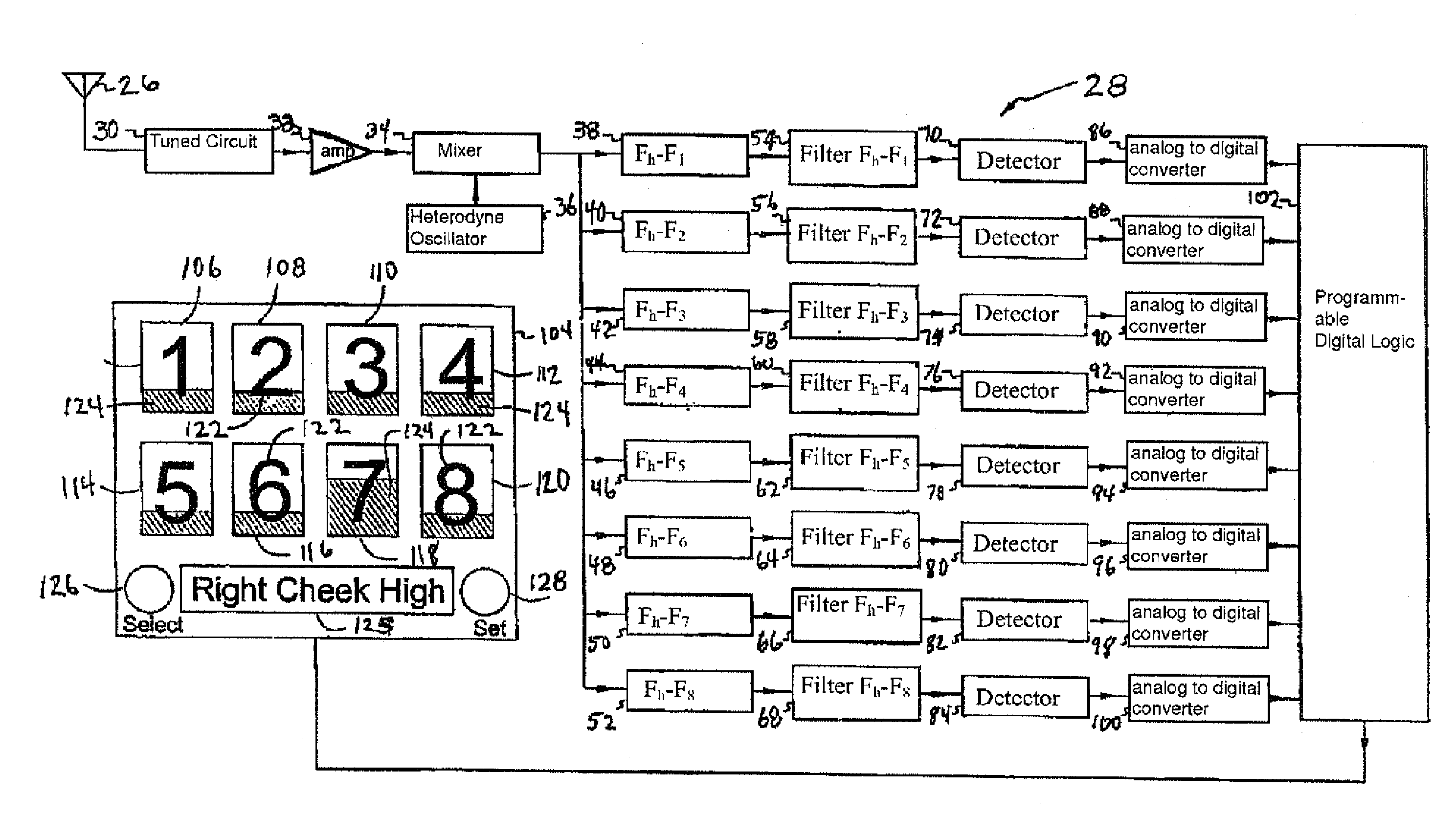 System and method for facial nerve monitoring during facial surgery