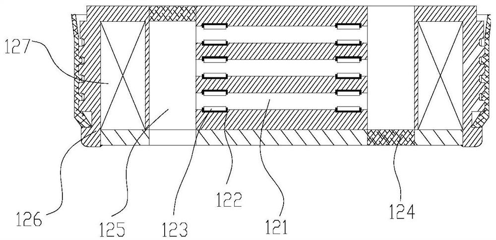 Damping support base for rail