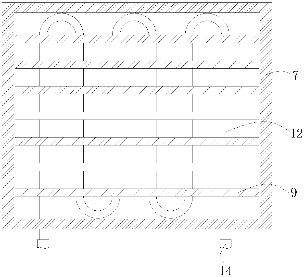 Concentrating photovoltaic device with temperature control function