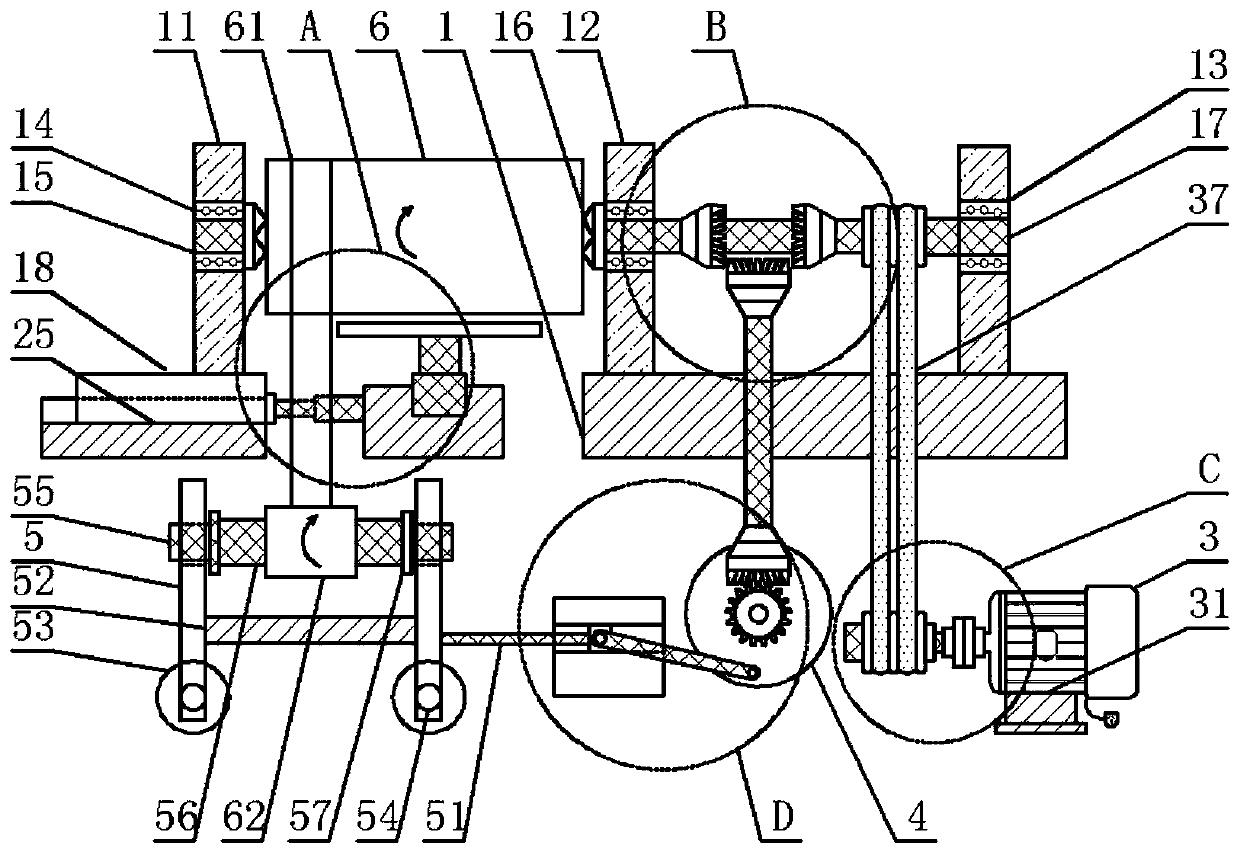 Combined high-efficiency silage coating machine and use method thereof