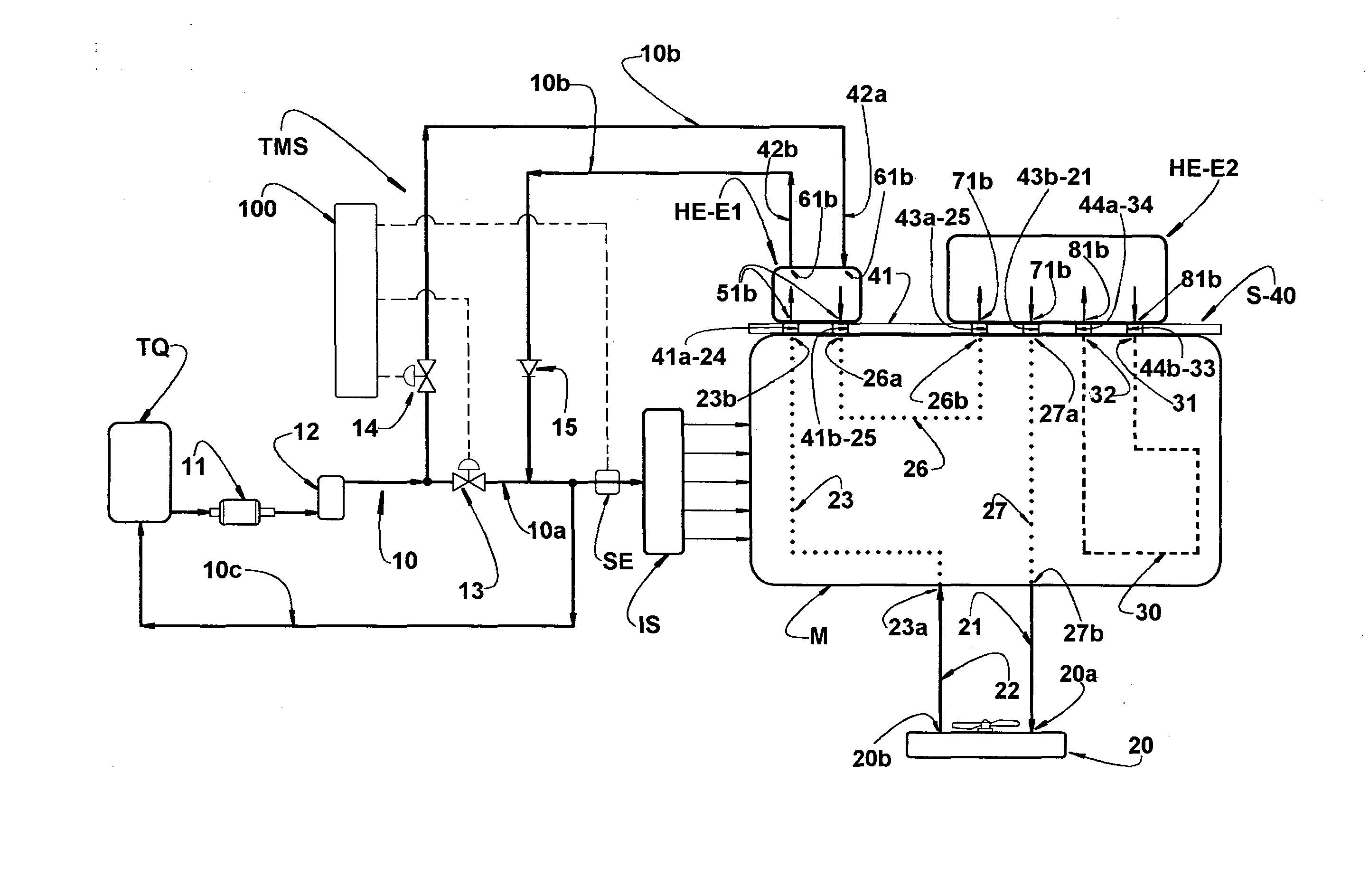 Heat exchanger for the feeding of fuel in internal combustion engines