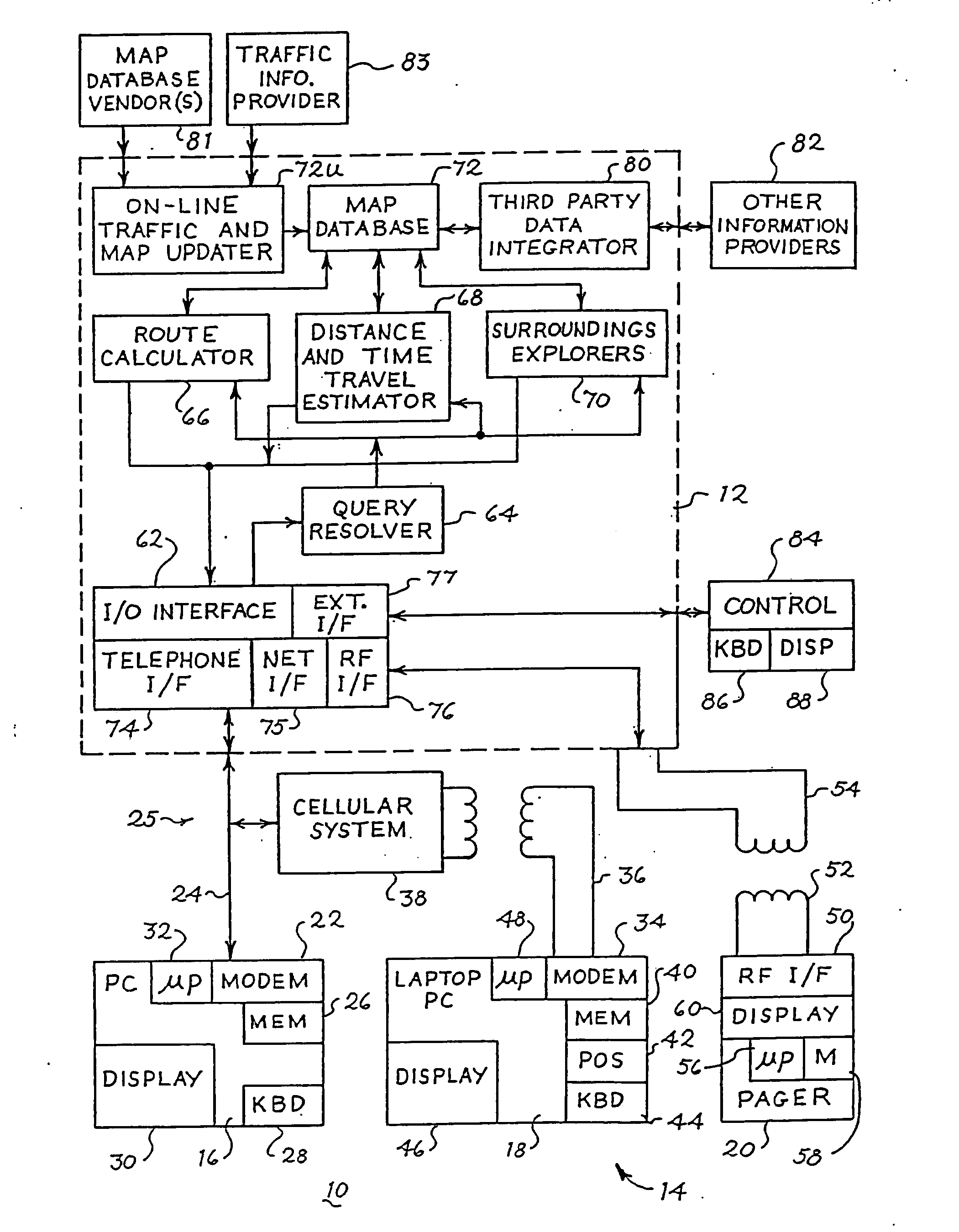 Electronic navigation system and method