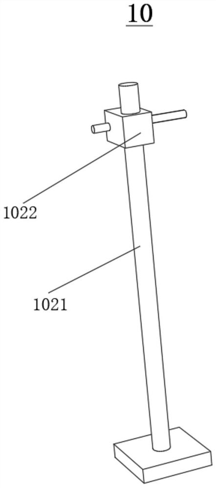 Multi-stage gear initial meshing air blowing device for intelligent production of electromechanical valve and method