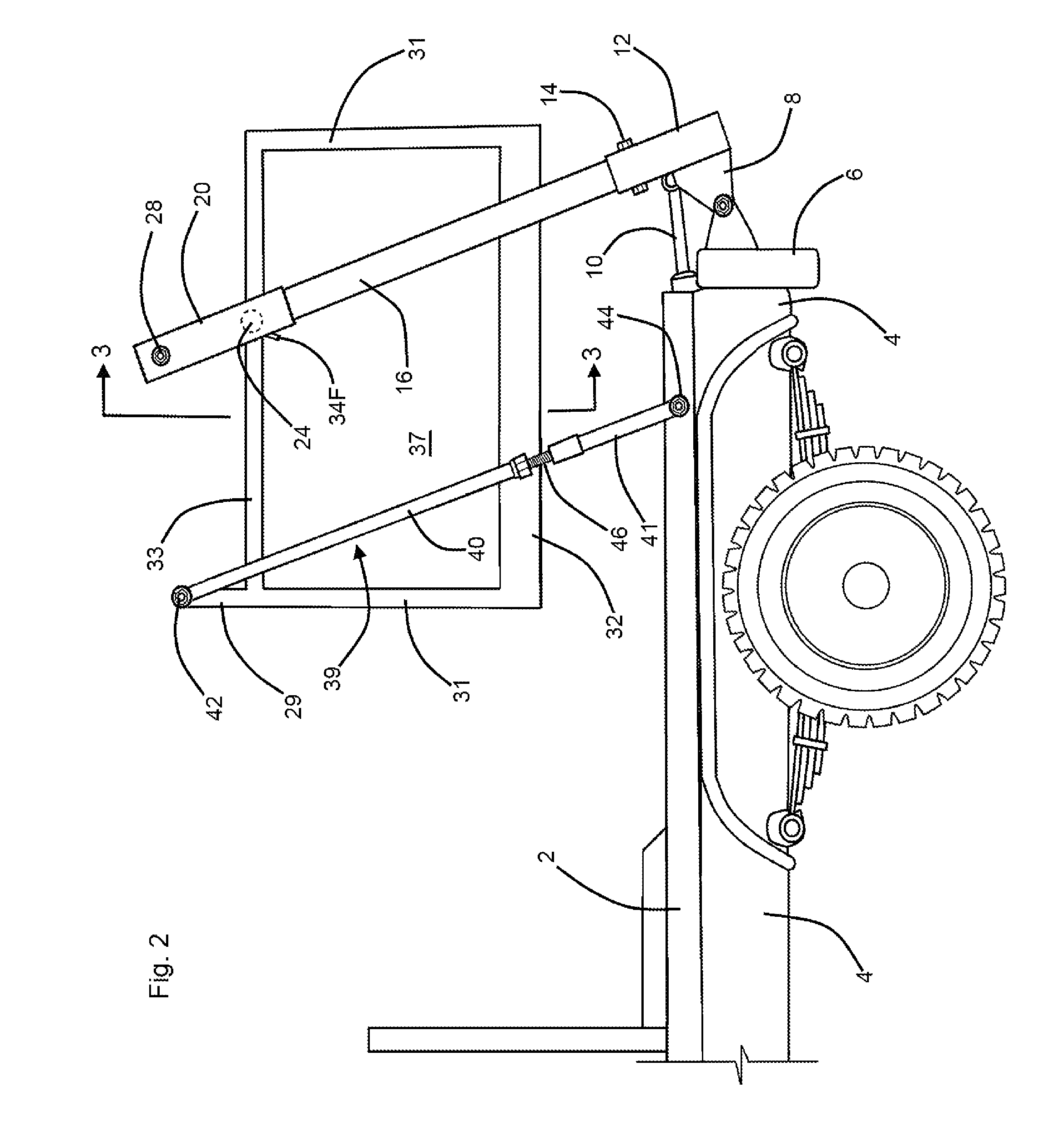 Truck bed bale loader auxiliary assembly