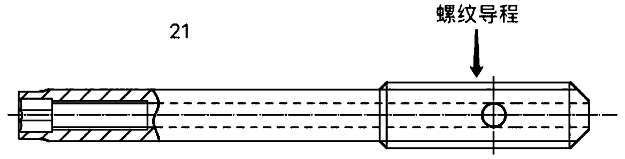 Nested structure for reduction of femoral neck fractures