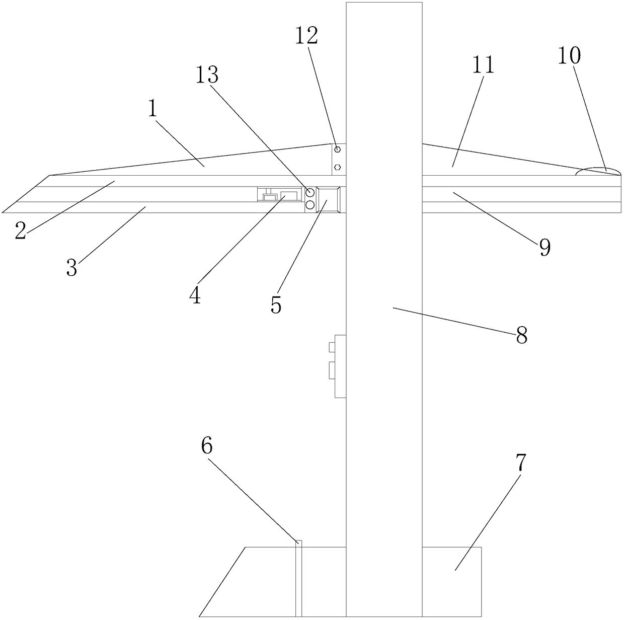 Intelligent indicating device for trucks entering storage