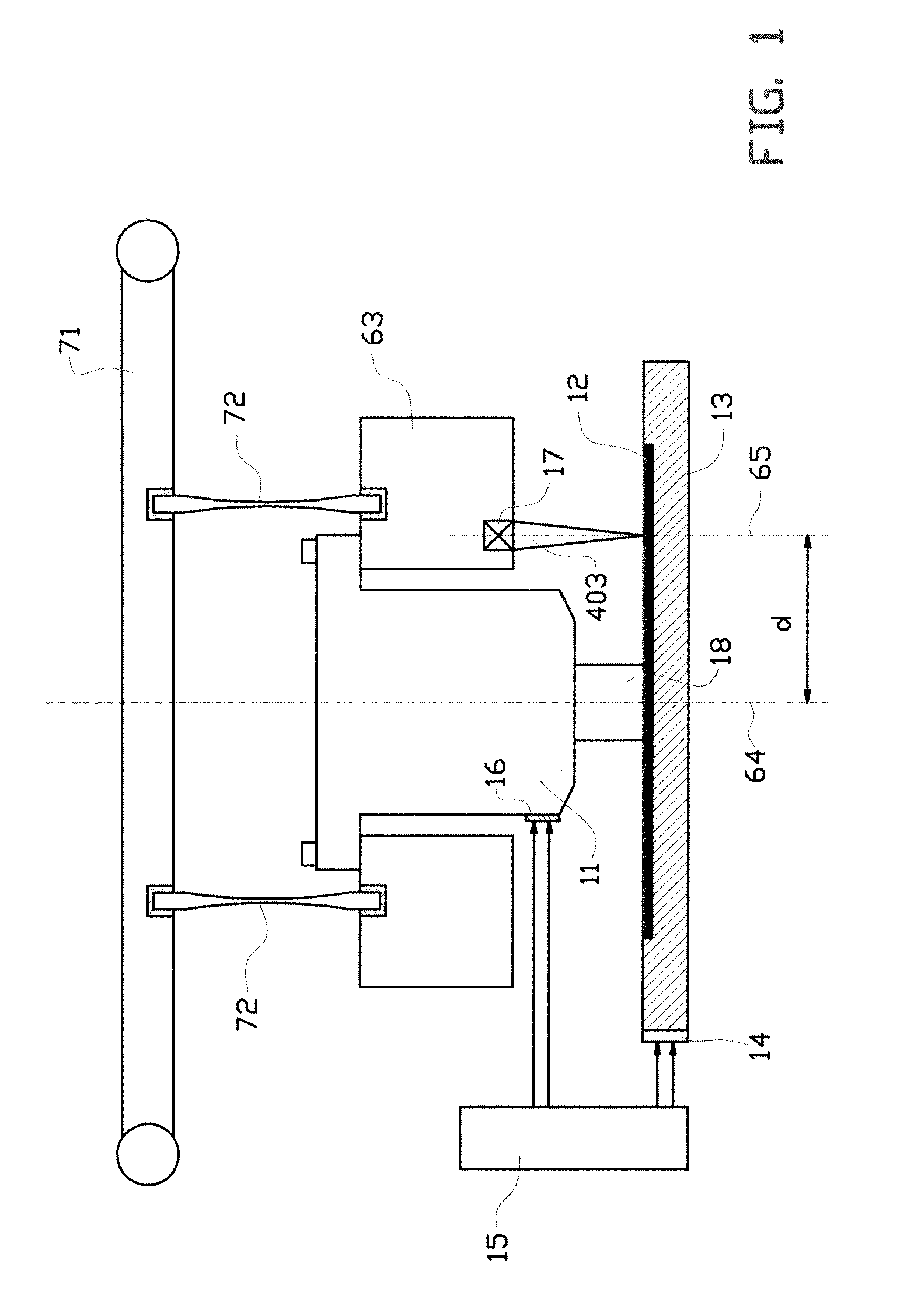 Lithography system for processing a target, such as a wafer, a method for operating a lithography system for processing a target, such as a wafer and a substrate for use in such a lithography system