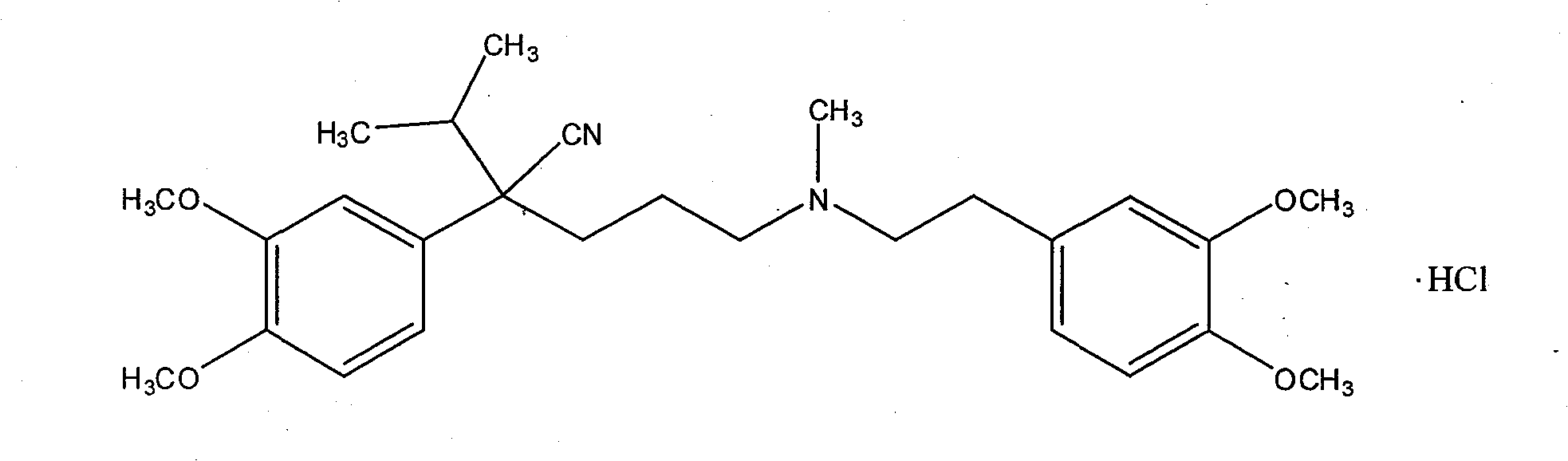 Method of refining verapamil hydrochloride