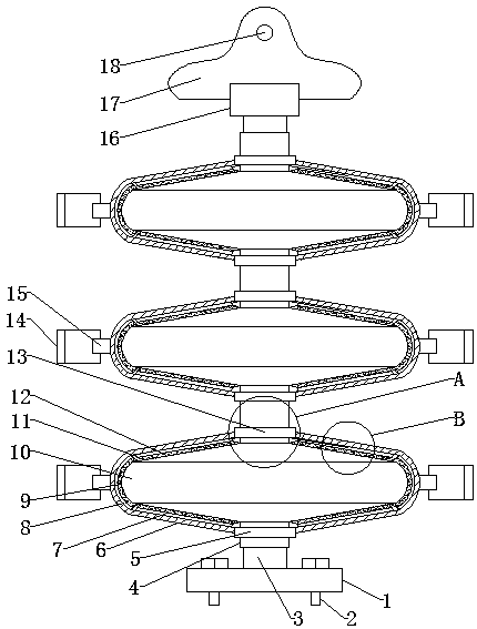 Wind rotated dedusting insulator