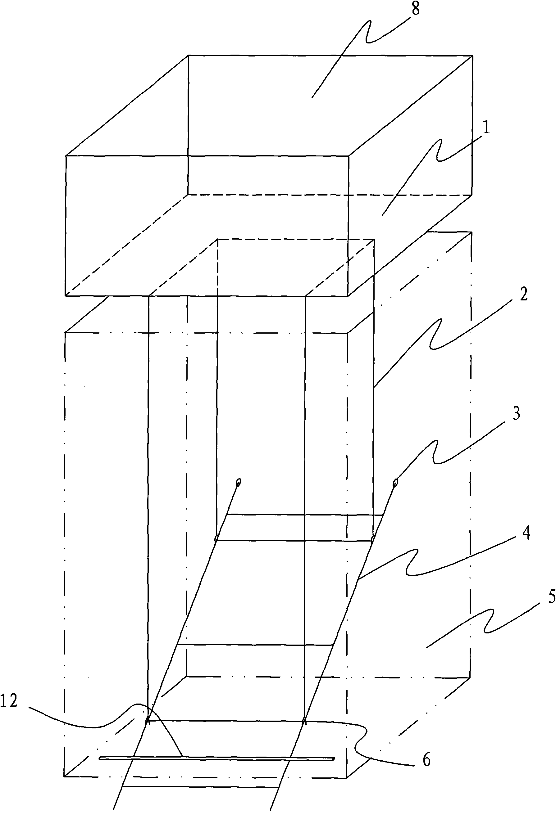 Quick template supporting construction method of elevator shaft