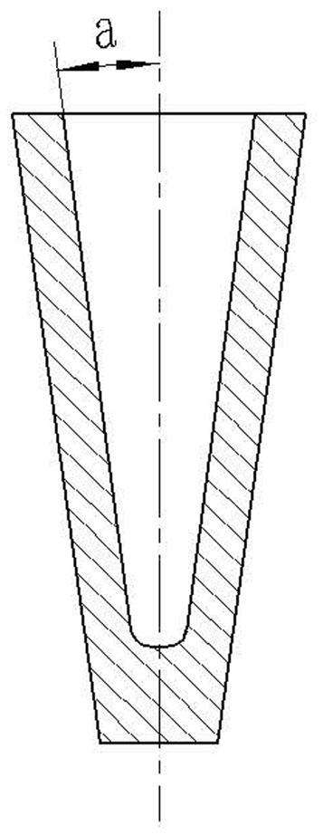 Powerful short-range demolding structure