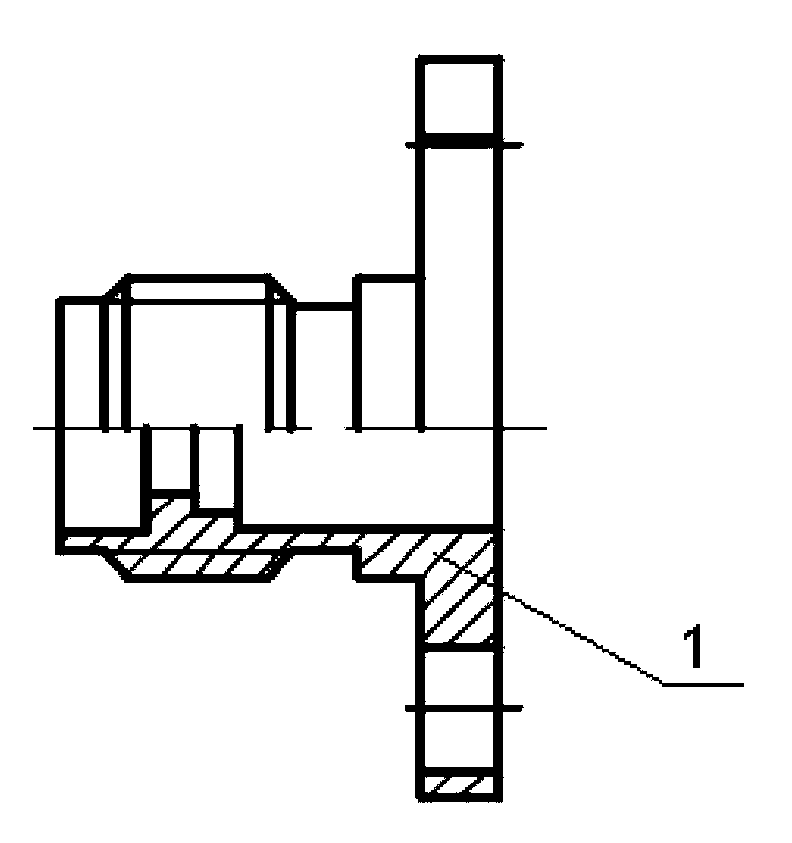 Split type millimeter wave connector matched with minimal pin