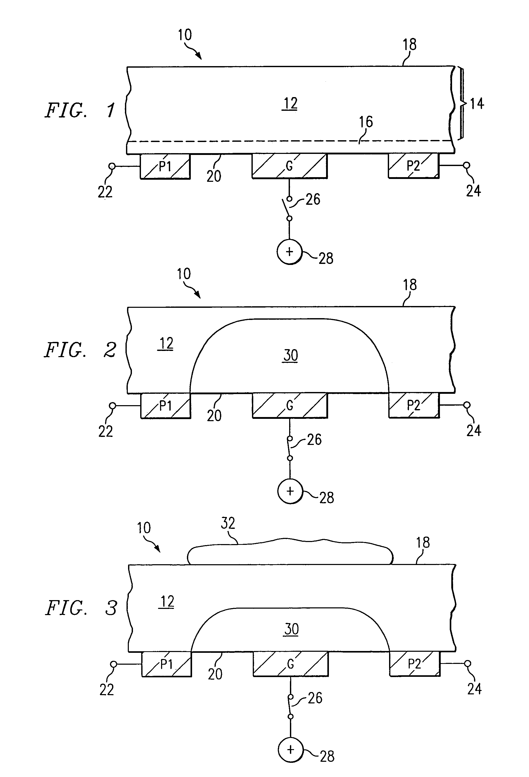 Organic semiconductor sensor device