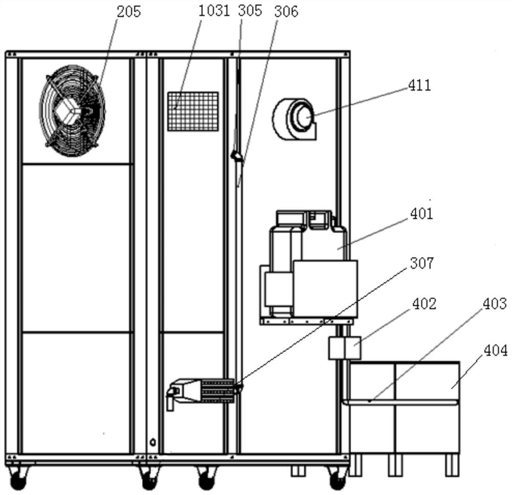 Brown stain type traditional Chinese medicinal material drying device and method based on accurate temperature and humidity control