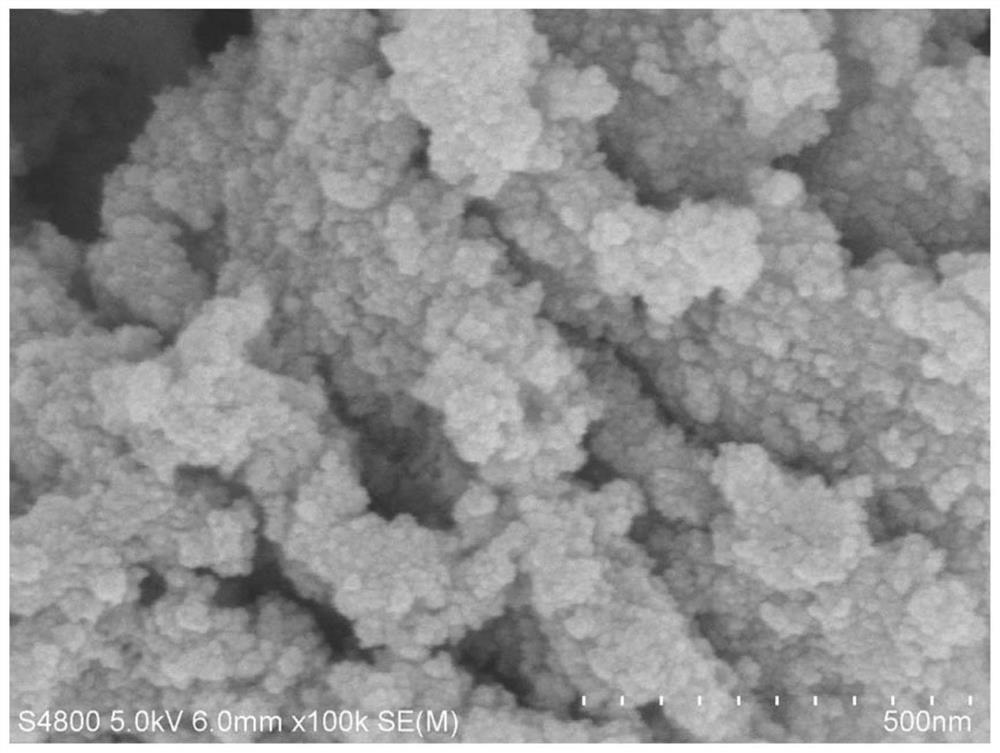 A kind of worm-like tin oxide gas-sensing material and its preparation method and ethanol detection application