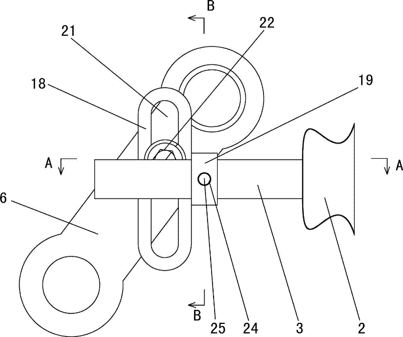 Item taking-placing device