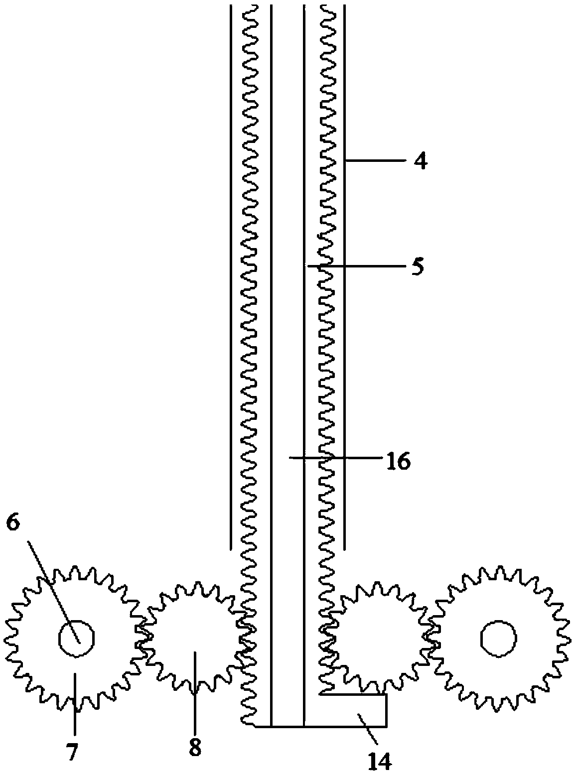 Light fast type fast plate inserting machine and construction method of soft soil foundation processing based on light fast type fast plate inserting machine