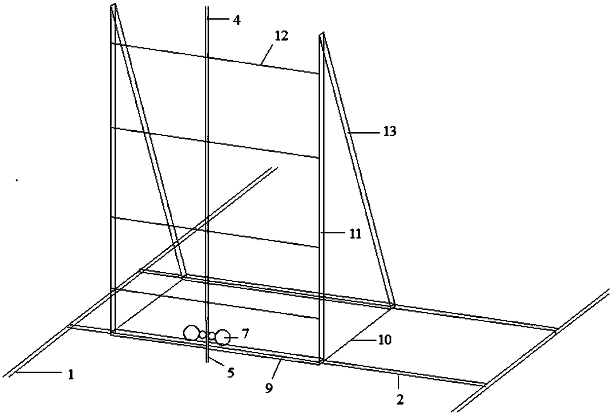 Light fast type fast plate inserting machine and construction method of soft soil foundation processing based on light fast type fast plate inserting machine