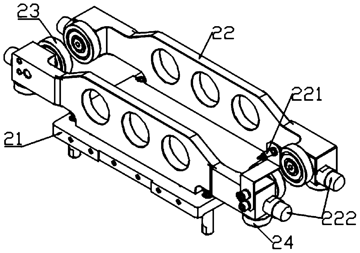 Track type environment inspection robot for electric power system