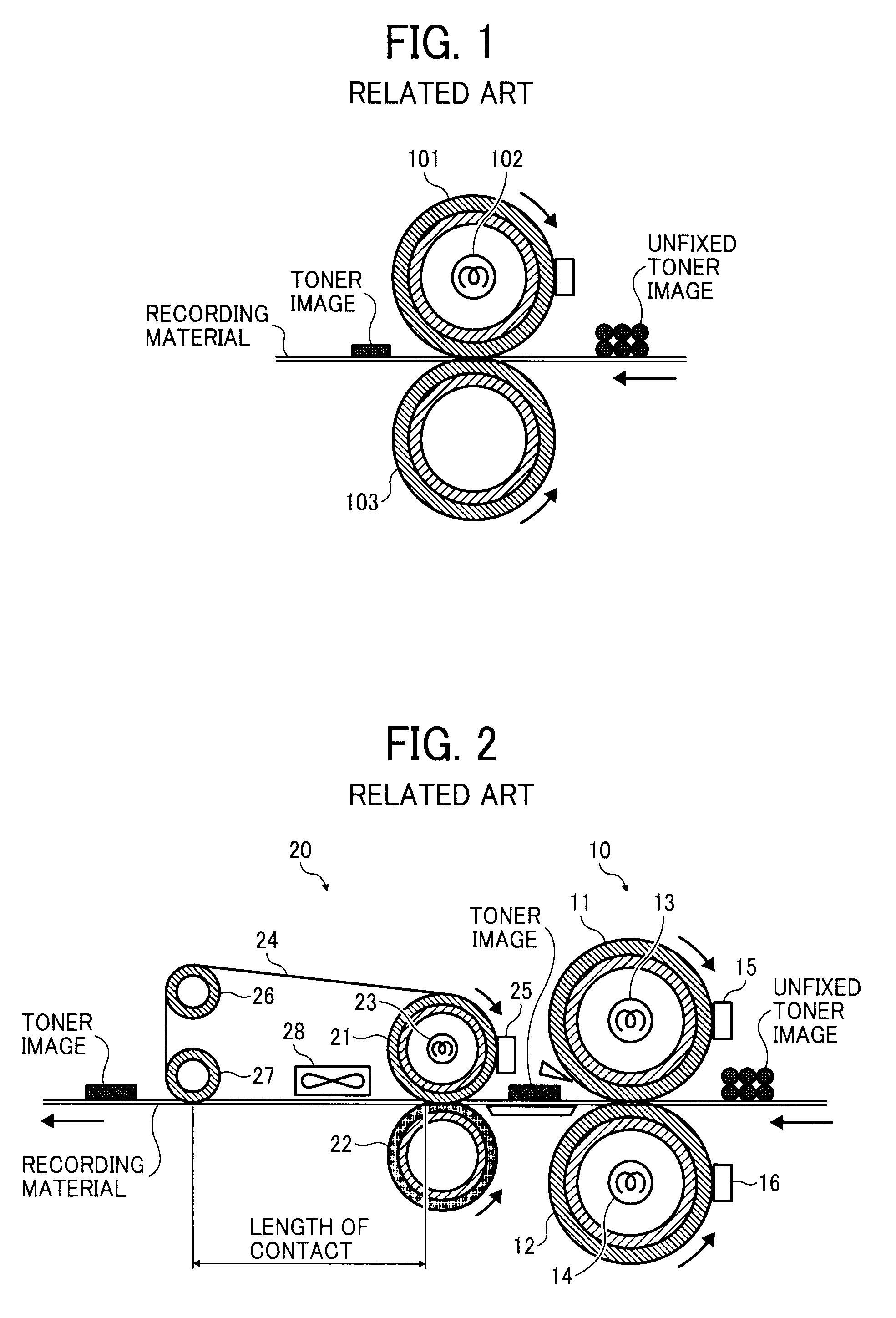 Fixing device with gloss control unit and image forming apparatus