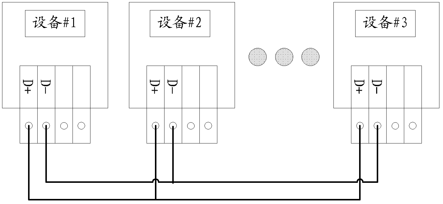 485 bus system and asynchronous half-duplex communication method thereof