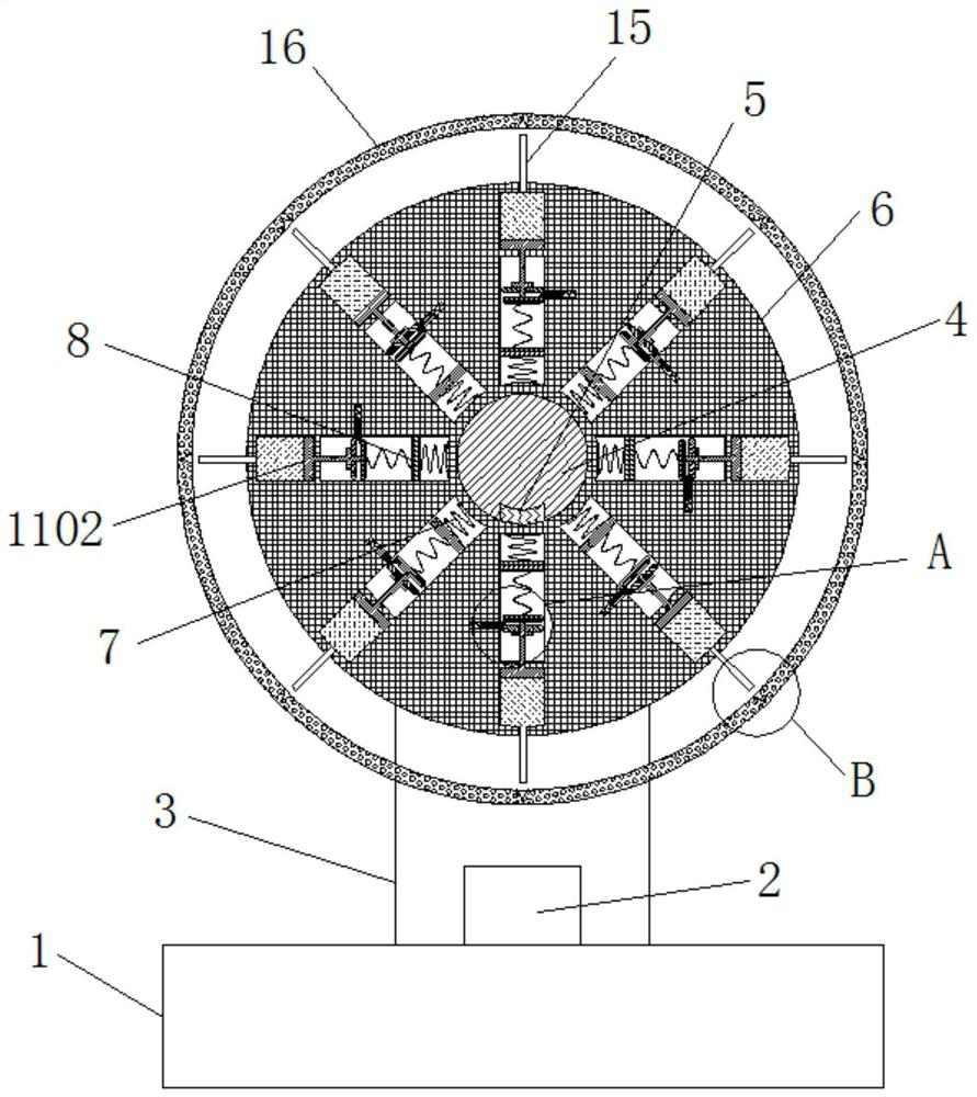 Convenient-to-store sampling device for detecting pH value of cosmetics