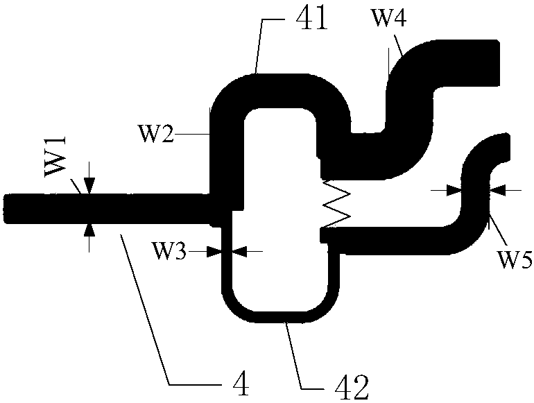 Active quasi circulator with high power utilization rate