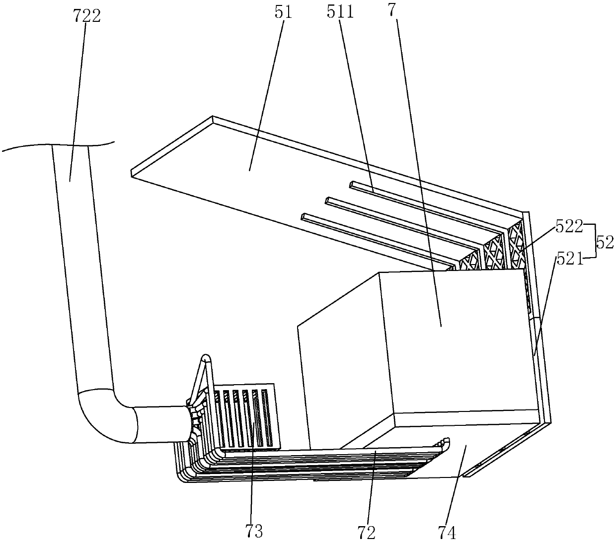 Sponge city rainwater treatment system