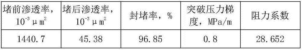 High-seepage sandstone oil reservoir compound polymer type profile control agent and use method thereof