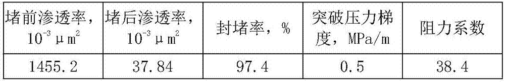 High-seepage sandstone oil reservoir compound polymer type profile control agent and use method thereof