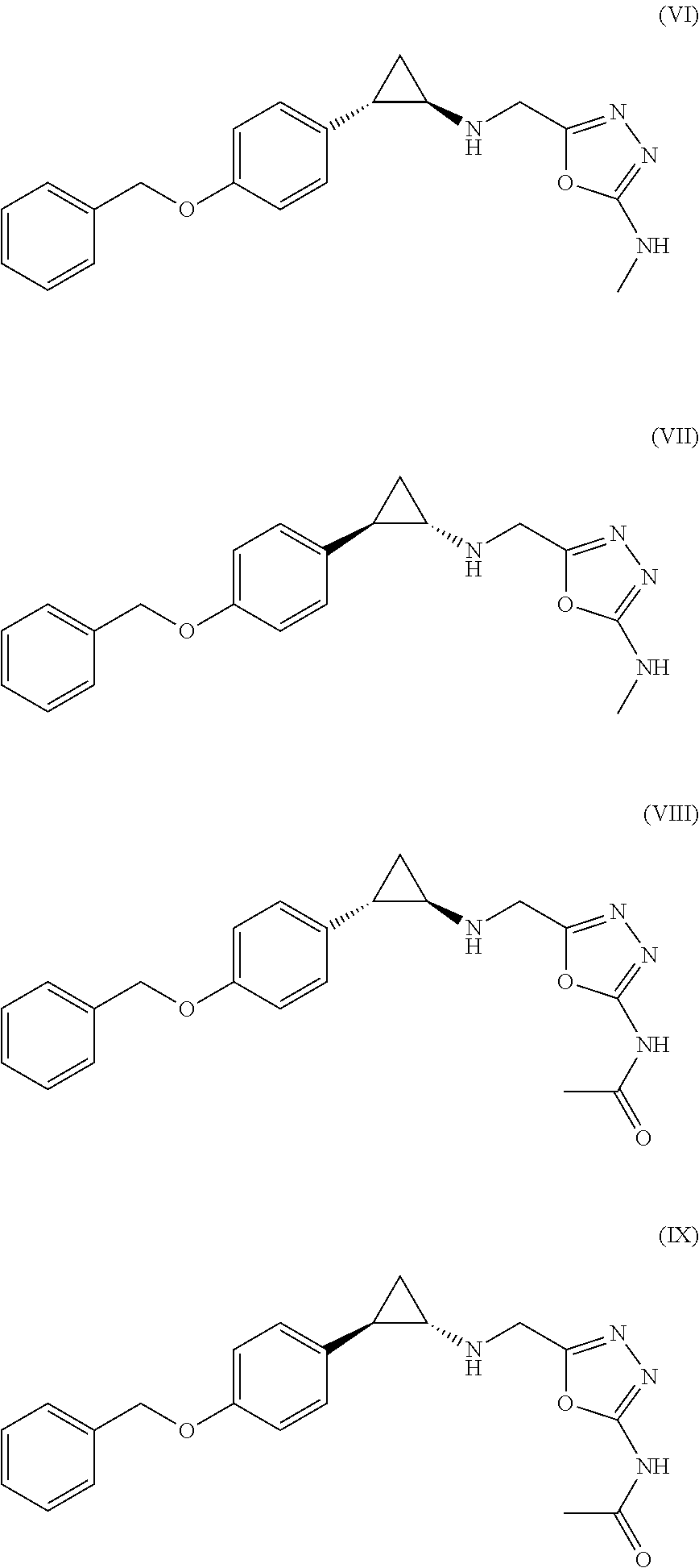 Arylcyclopropylamine based demethylase inhibitors of lsd1 and their medical use