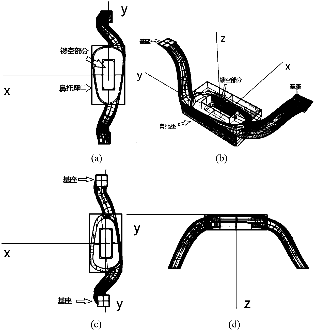 An automatic design method of a personalized flexible nose pad